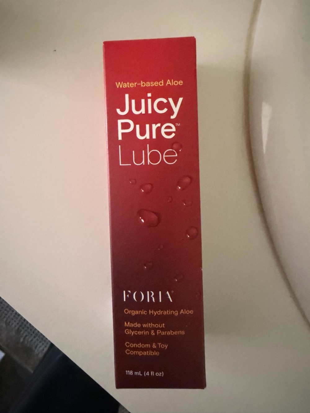Juicy Pure ALOE by Foria — Water-Based